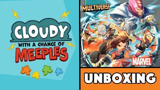 Marvel United: Multiverse Unboxing - Cloudy with a Chance of Meeples