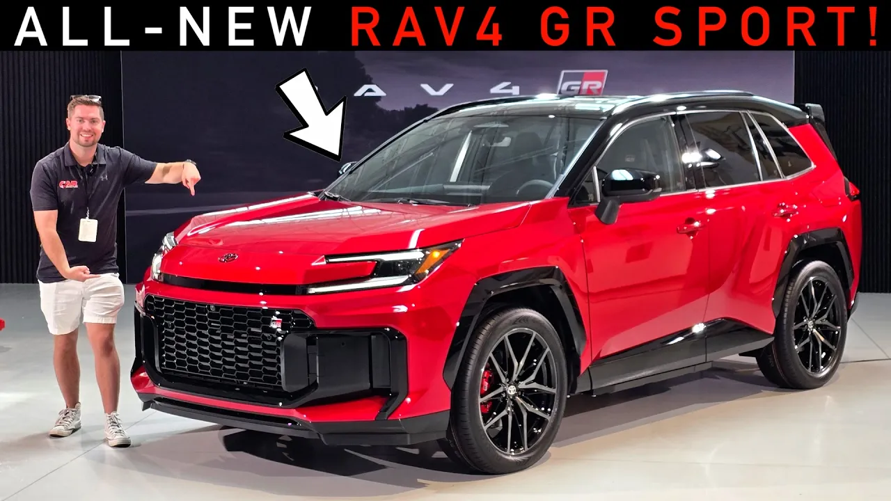 2026 Toyota RAV4 GR Sport -- The New RAV4 Has Gone *WILD* (320 HP)!
