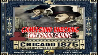 Chicago 1875: City of Big Shoulders Gamefound Unboxing