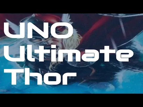 UNO Ultimate Marvel - Thor character deck breakdown