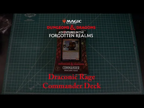 Magic: The Gathering: Adventures in the Forgotten Realms: Draconic Rage Commander Deck