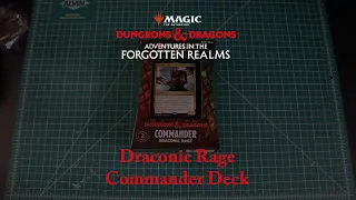 Magic: The Gathering: Adventures in the Forgotten Realms: Draconic Rage Commander Deck