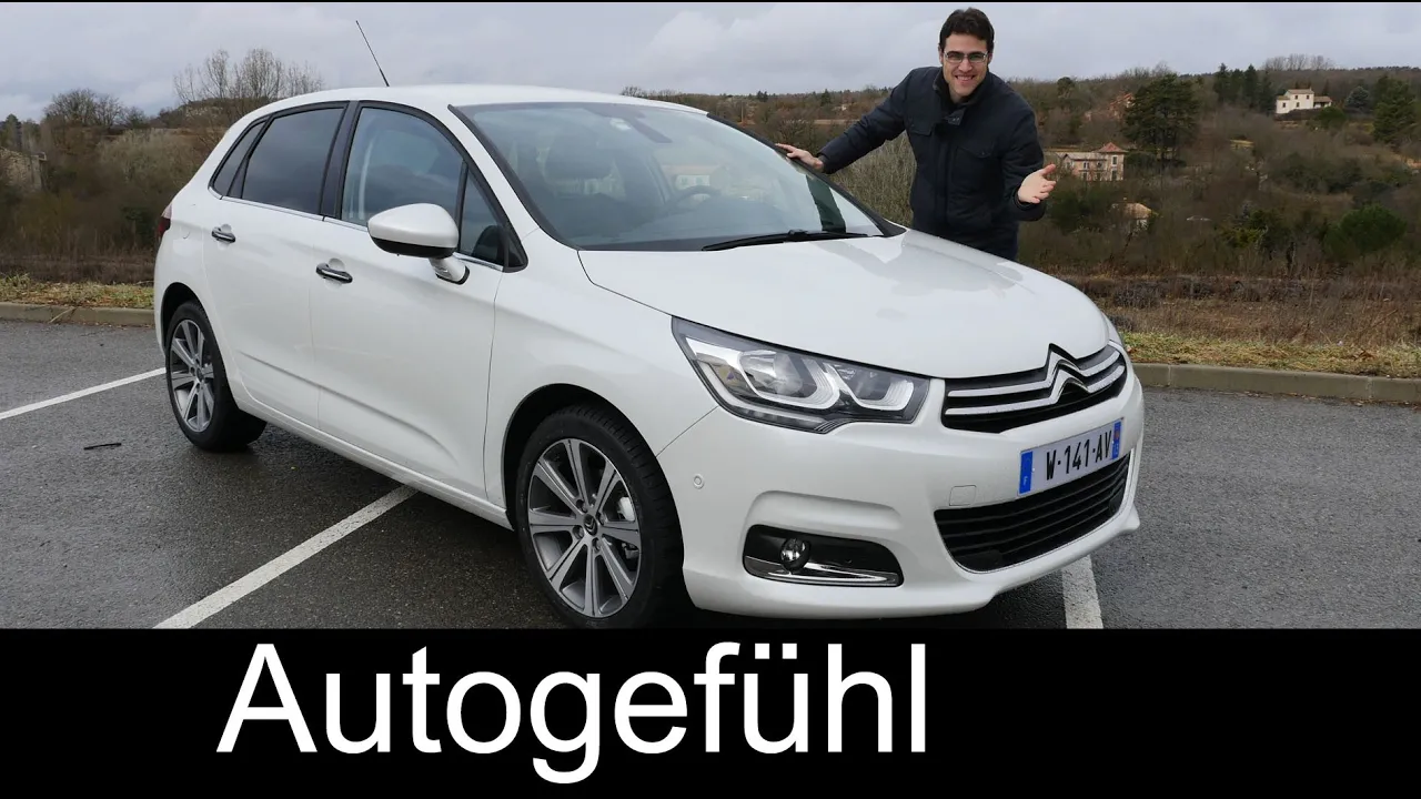 Citroen C4 Facelift Selection test driven FULL REVIEW - Autogefühl