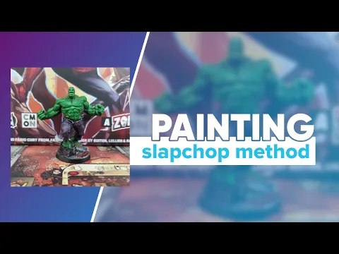 Painting Marvel Zombies | Slapchop Zenithal Undercoat with Speed Paints @cmongames @spinmastergames