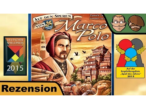 Auf den Spuren von Marco Polo (Deutscher Spielepreis 2015) - Brettspiel - Review