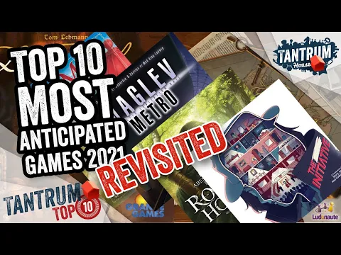 Top 10 Anticipated Board Game 2021 Revisited