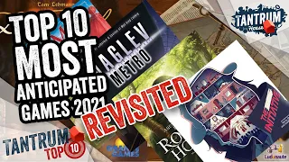 Top 10 Anticipated Board Game 2021 Revisited