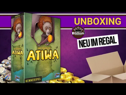 ATIWA | WAS IST DRIN? - Brettspiel Unboxing - Spiel von Uwe Rosenberg [Brettspiele]