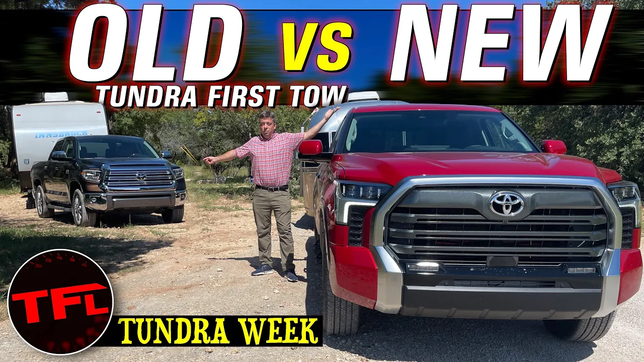 First Tow - Did Toyota Really Improve the New 2022 Tundra By Replacing The V8 With a V6 Twin Turbo?