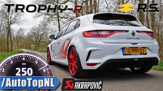 Renault Megane RS Trophy R AKRAPOVIC 0-250km/h ACCELERATION & SOUND by AutoTopNL