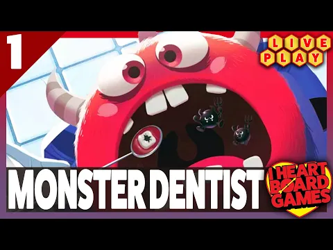 Monster Dentist, from Korea Board Games, 2p playthrough | #1