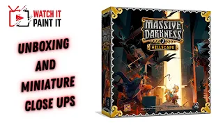 Massive Darkness 2 Unboxing and Miniature close ups