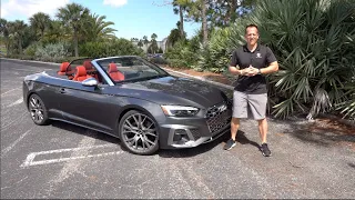 Is the 2022 Audi S5 a better sport convertible than a BMW M440i?
