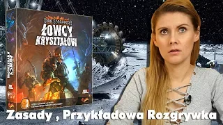 Łowcy Kryształów ( Star Scrappers Cave In ) - Rozgrywka, instrukcja i zasady [ gameplay ]