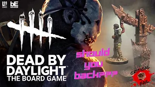Dead By Daylight Board Game - Kickstarter Guide - Review - And Opinions