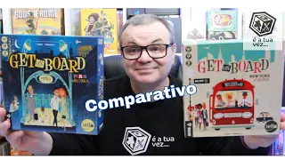 Comparativo GetOnBoard New York & London vs Paris & Roma 