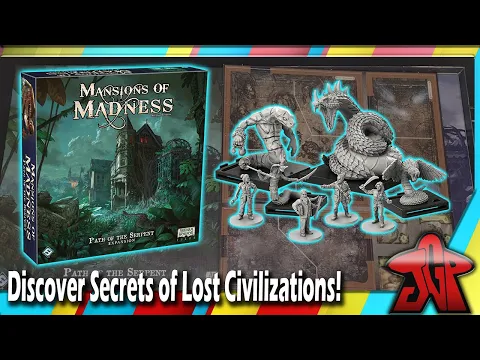 SILENT unboxing: Path of the Serpent expansion for Mansions of Madness: Second Edition