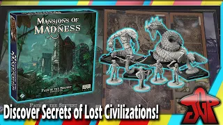 SILENT unboxing: Path of the Serpent expansion for Mansions of Madness: Second Edition