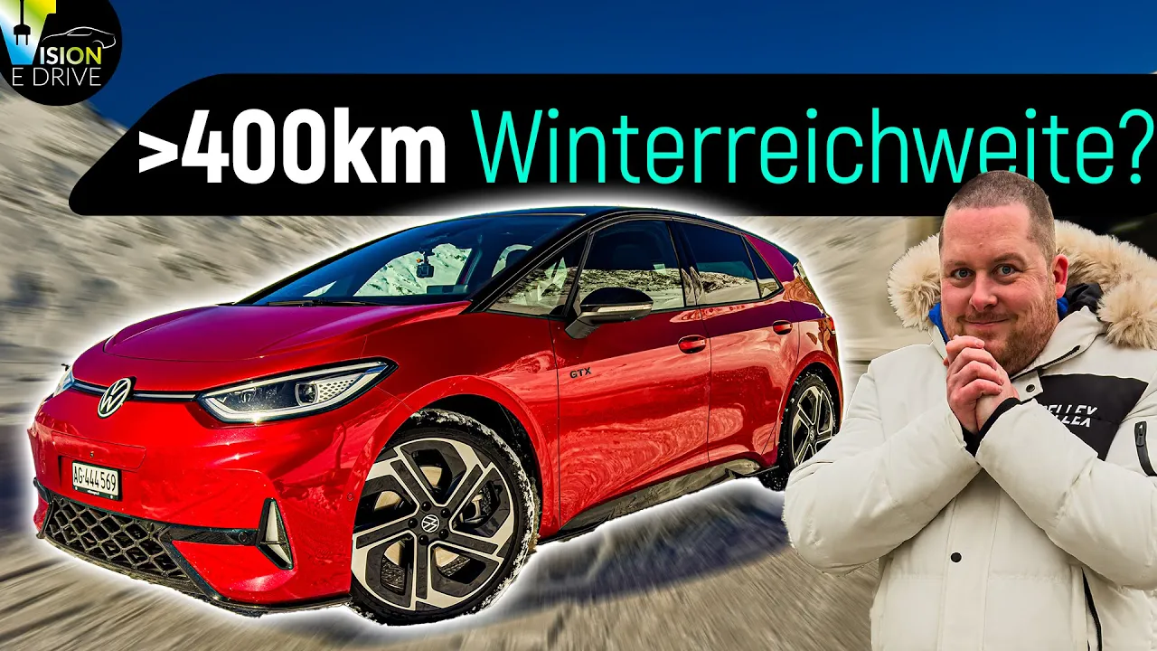 Bester Kompaktwagen mit Langstreckencharakter? VW ID.3 GTX Performance im Wintertest!