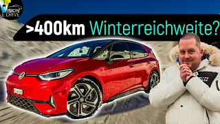 Bester Kompaktwagen mit Langstreckencharakter? VW ID.3 GTX Performance im Wintertest!