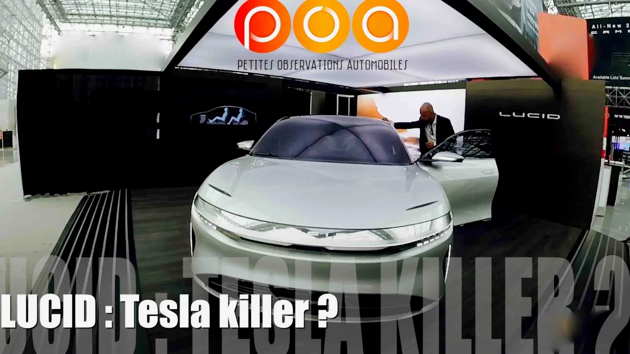 Lucid Air, nouvelle voiture électrique rivale de la Tesla Model S