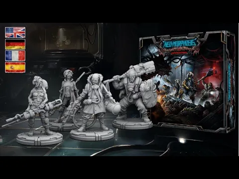 Neo-Morphosis Infestation by Dark Gate Games Full Kickstarter Unboxing