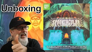 Spooktacular | Unboxing | Level 99 Games | Designed by D. Brad Talton, Jr. | Full of movie monsters