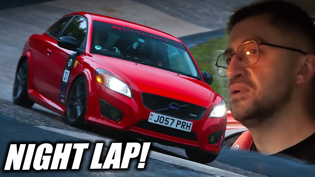 DATA OVERKILL in Volvo C30 T5 on SKETCHY Nürburgring