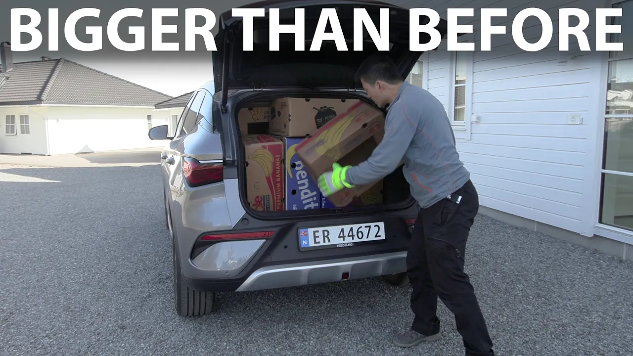 BYD Atto 3 Evo banana box test