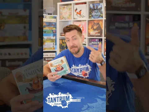 Friendly Fishing Board Game Preview | A Fun & Strategic Fish Collection Game #shorts #boardgames