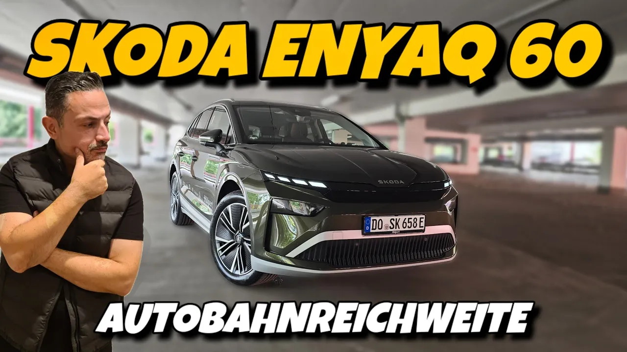 Zu wenig Akku? Skoda Enyaq 60 Autobahnreichweite und Ladezeit im Test. Langstrecke machbar? #ev