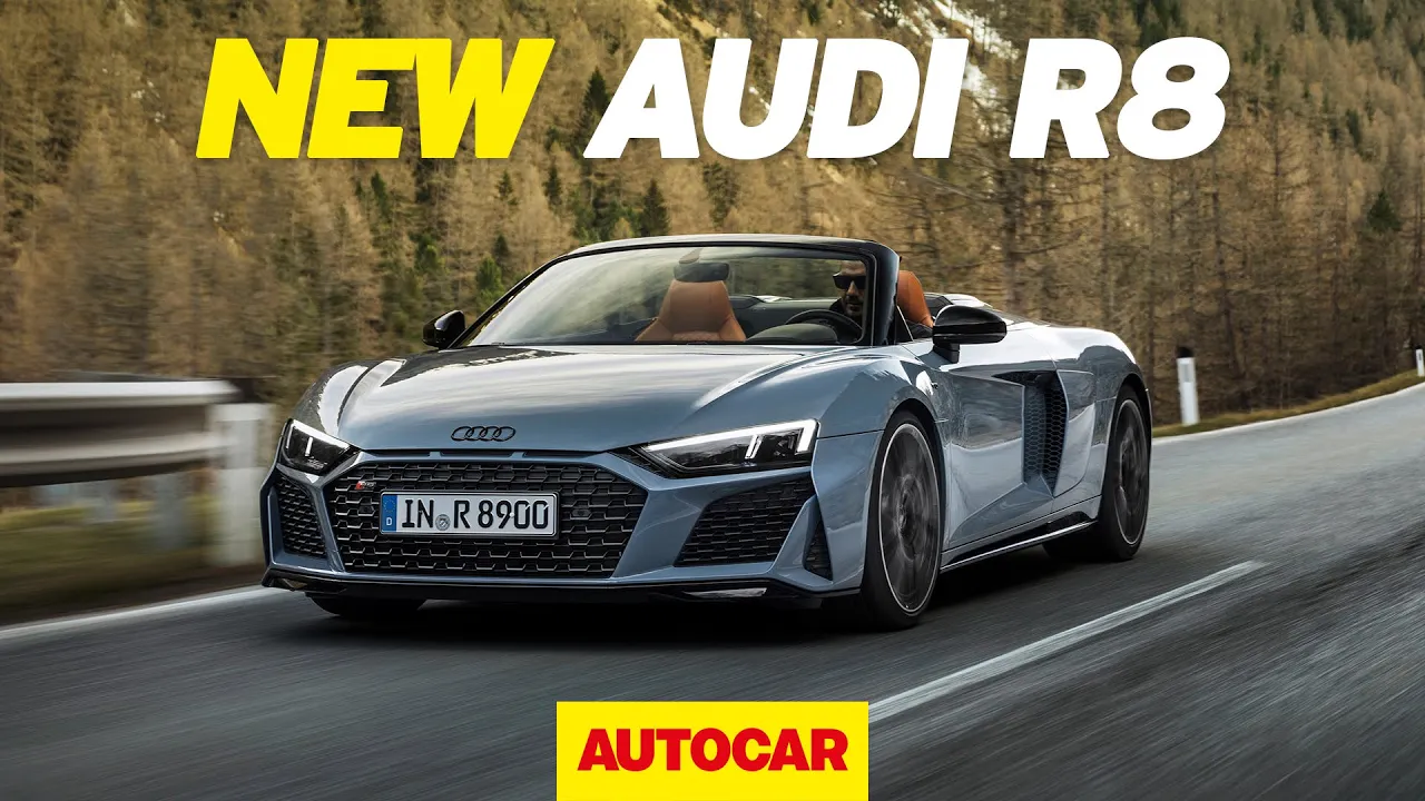 New Audi R8 Spyder RWD review | How good is 2022’s hottest V10 cabrio? | Autocar