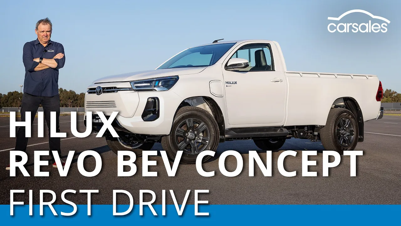 2023 Toyota HiLux REVO BEV First Drive | Toyota lets us loose in a one-off electric HiLux prototype