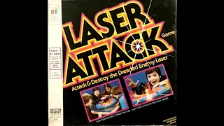Ep. 114: Laser Attack Board Game Review (Milton Bradley 1978) + How To Play