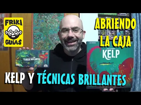Kelp y la expansión Técnicas Brillantes - Delirium Games - Abre la Caja