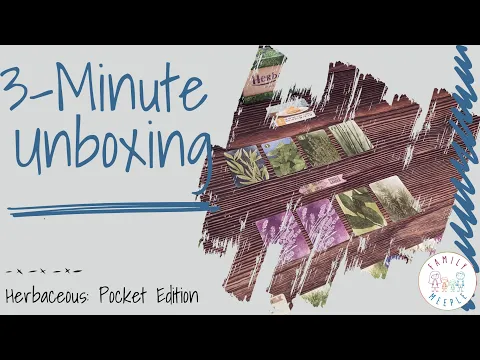 Herbaceous: Pocket Edition - 3-Minute Unboxing