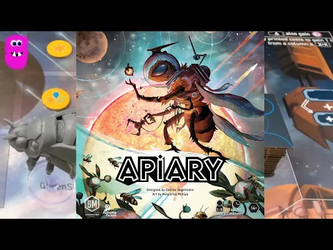 Apiary, Solo Playthrough with the Automa - normal level