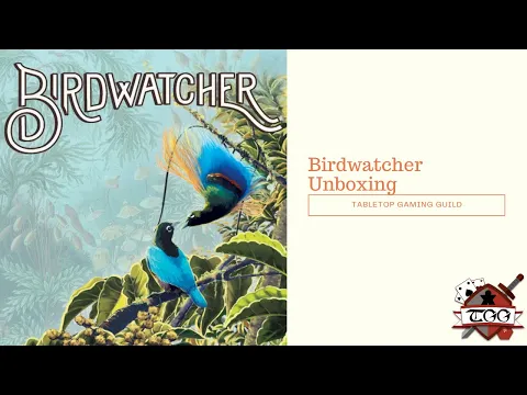 Birdwatcher Board Game Unboxing