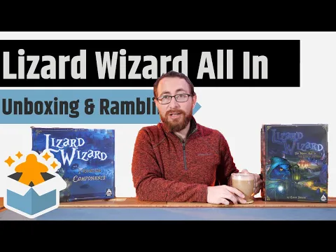Lizard Wizard All In Unboxing & Rambling - Amazing Upgraded Tokens & Disappointing Coins