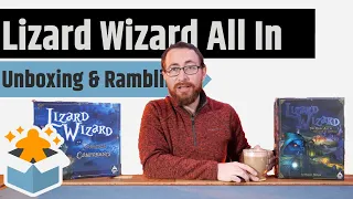 Lizard Wizard All In Unboxing & Rambling - Amazing Upgraded Tokens & Disappointing Coins