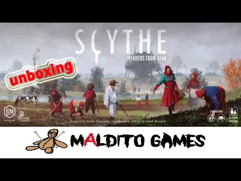 Scythe, Invasores de Tierras Lejanas, unboxing