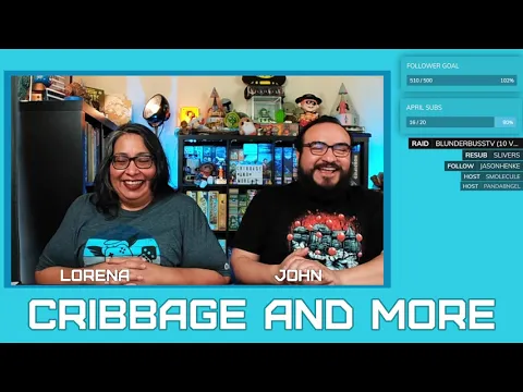 Cribbage and More- John and Lorena play First Rat