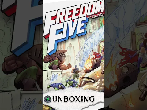 #Unboxing - #FreedomFive : A Sentinel Comics Board Game