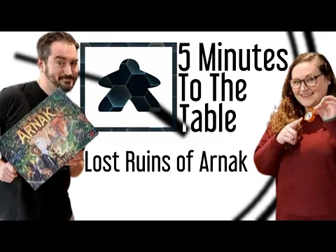 Lost Ruins of Arnak - 5 Minutes to the Table - Unboxing and Setting up this Top Board Game quickly