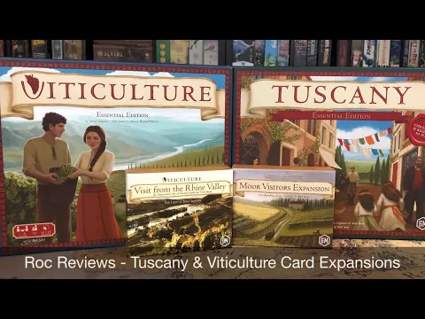 Roc Reviews - Tuscany & Viticulture Card Expansions