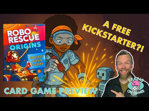 Robo Rescue: Origins – Build Bots in This Free Kickstarter Game!