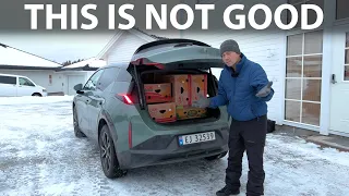 Zeekr X banana box test