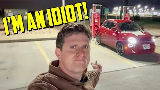 Running Out of Charge At 3 AM in the Freezing Cold Is Why EVs Can SUCK!