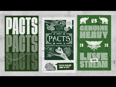Pacts - 2p Teaching, Play-through & Roundtable Discussion by Heavy Cardboard