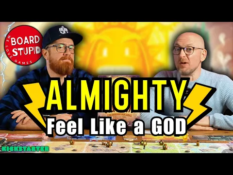 Being a God is Harder Than it Looks... Almighty: Kickstarter First Look